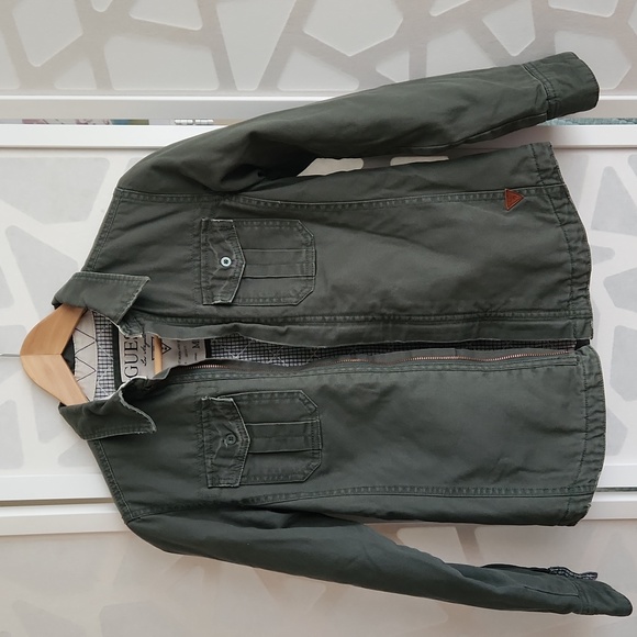 Guess boys jackets,size M(12/14),color green - Picture 3 of 7